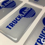 Truckland doming stickers
