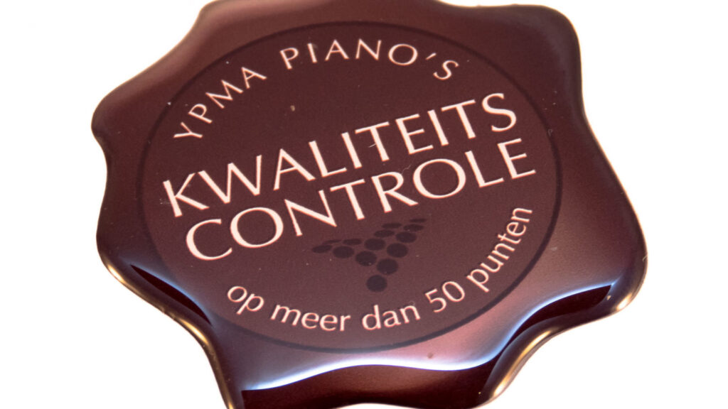Domingstickers kwaliteitscontrole